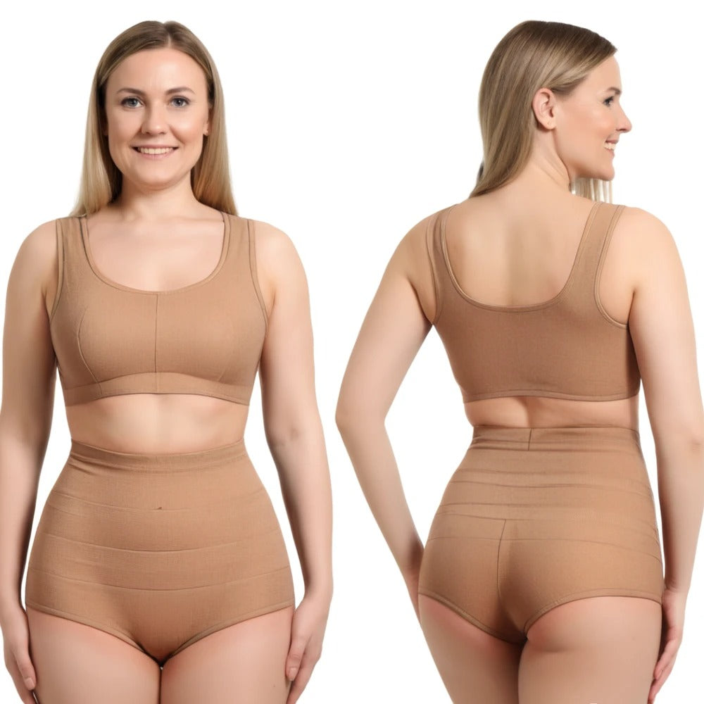 Shapewear String Body - hohe Taille
